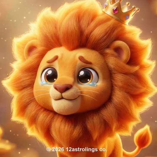 獅子座 (Leo) —— 「傲嬌的愛哭鬼國王」